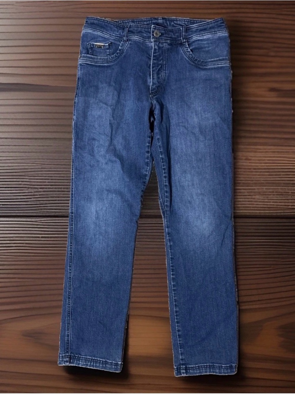 Kuhl Kanvus Jean Mens 35x34 Blue Indigo Organic Cotton Blend Style 5200
